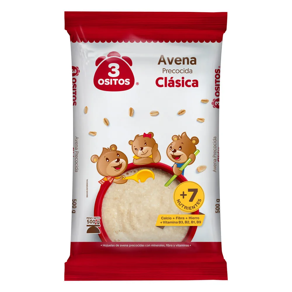Avena 3 Ositos 500g