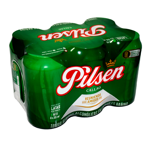 Cerveza Pilsen Callao Lata 6-Pack