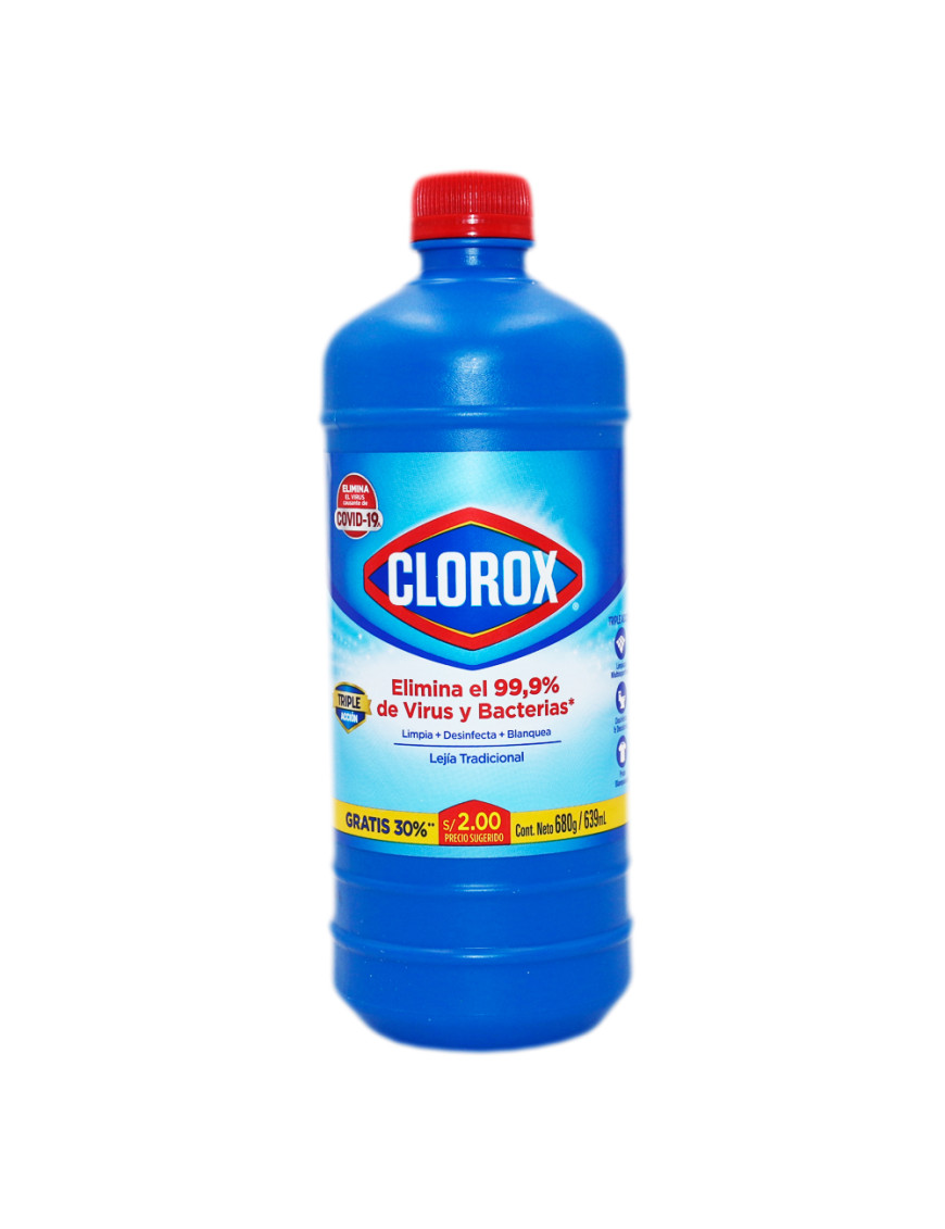 Lejía Clorox Tradicional