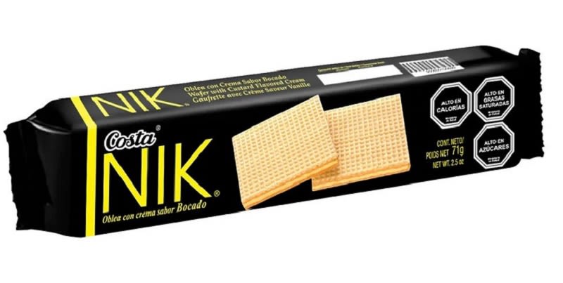 Wafer Nik Vainilla